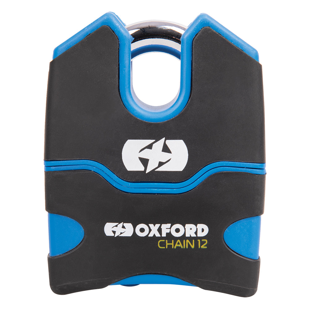Oxford Chain 12 Chain & Padlock 12mm x 1.5m Bike Lock