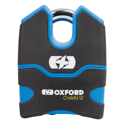 Oxford Chain 12 Chain & Padlock 12mm x 1.5m Bike Lock
