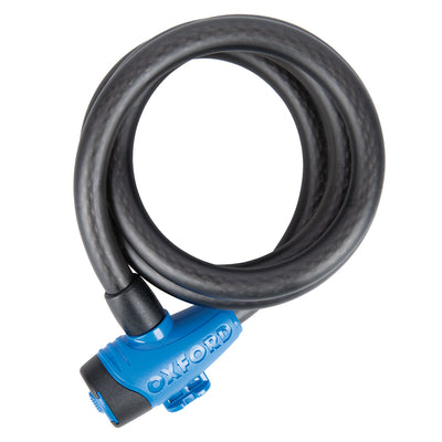 Oxford Cable 15 (Smoke) 15mm x 1500mm Bike Lock