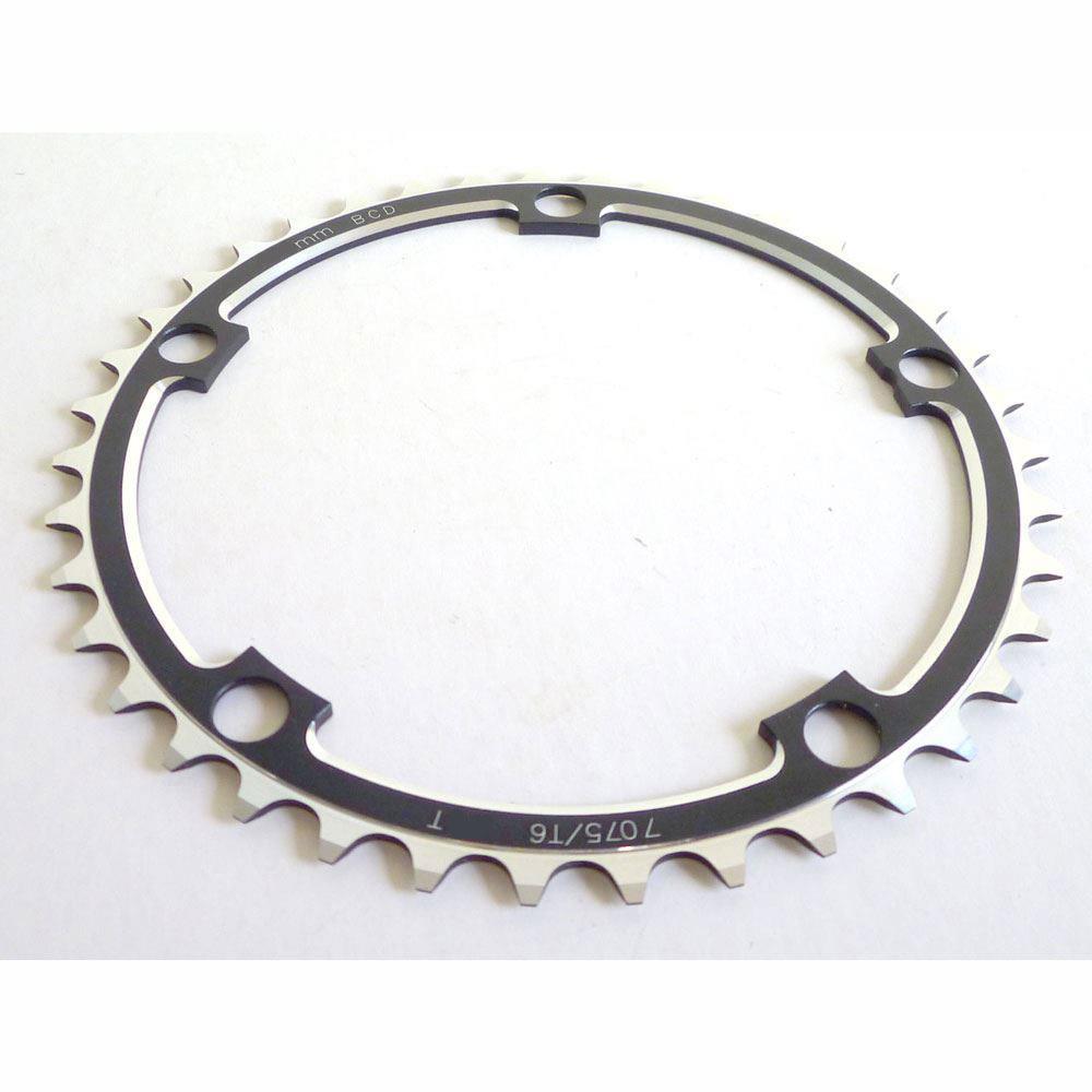 Midas 36T Chain Ring 7075 110mm BCD Compact 9/10 speed - Black - Sprocket & Gear