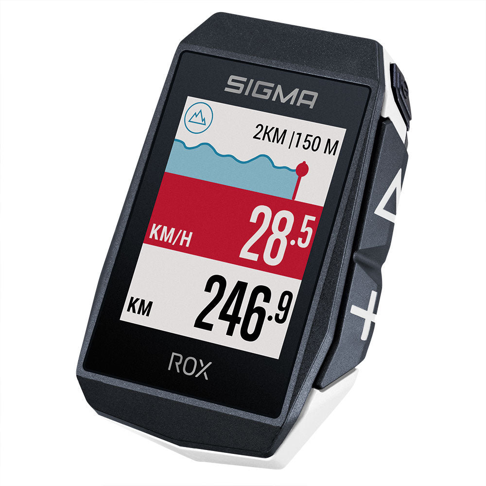 Sigma ROX 11.1 EVO GPS Cycle Computer Heart Rate Set