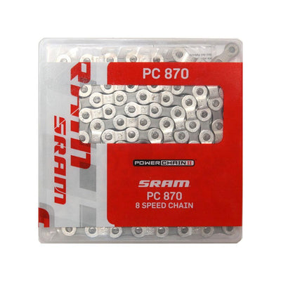 SRAM Chain PC 870 8 Speed 114 Links - Sprocket & Gear