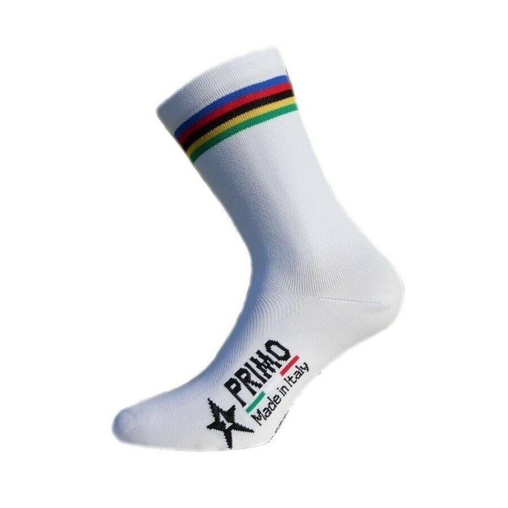 Primo Classico Campione White Cycling Socks – Sprocket Gear