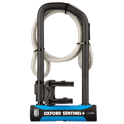 Oxford Sentinel Pro Duo U-Lock 320mm x 177mm + cable Bike Lock
