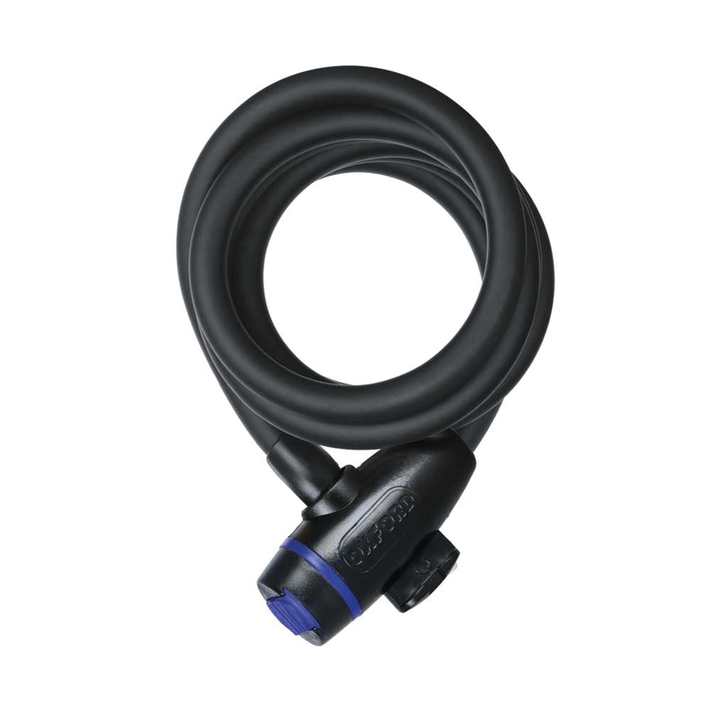 Oxford Cable 8 (Smoke) 8mm x 1800mm Bike Lock