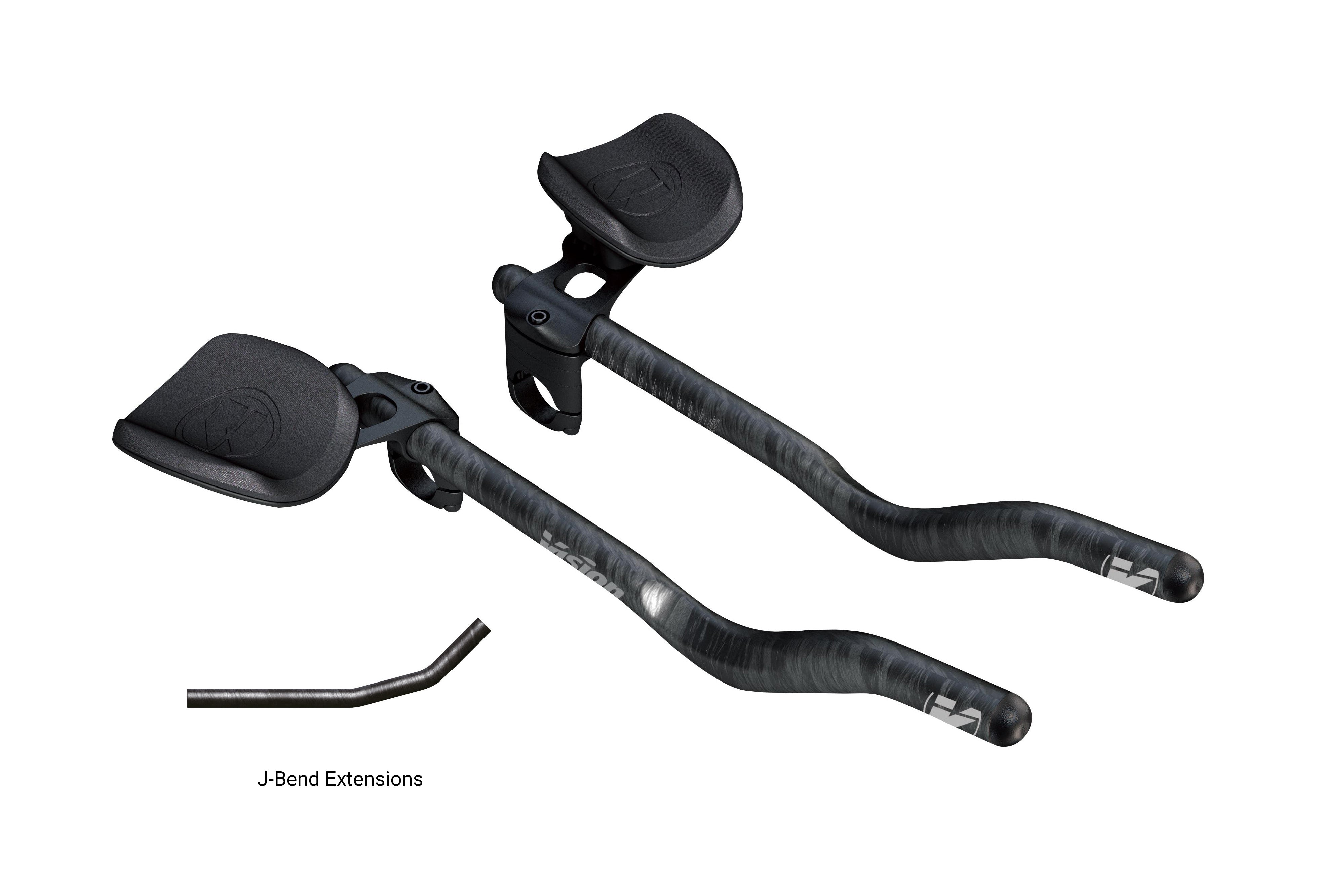 Vision TriMax Carbon Adjustable TT Clip-On Bar Extensions – Sprocket & Gear