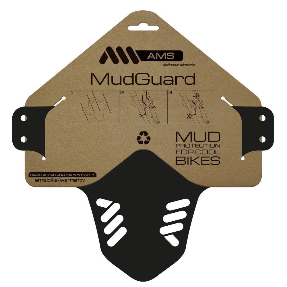 All Mountain Style Black Front Mudguard - Sprocket & Gear