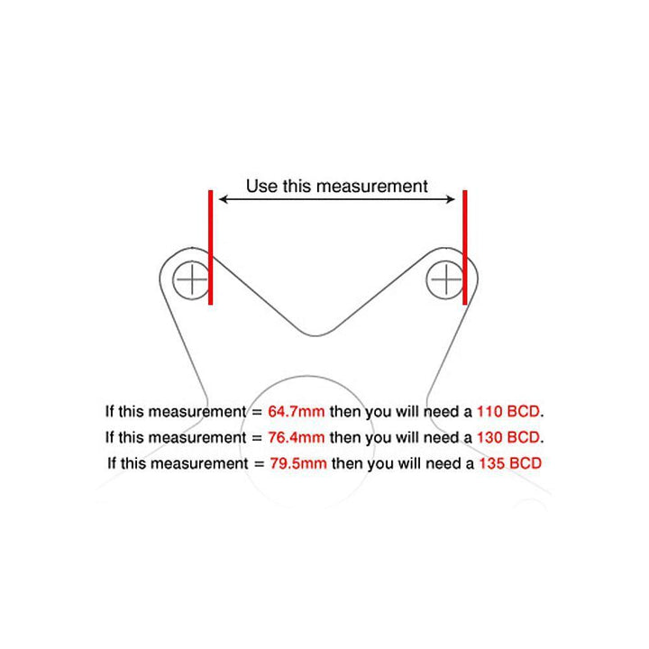 Plateau N.O.S STRONGLIGHT 51d BCD 135 (Ref 133 Plateau N.O.S STRONGLIGHT 51d BCD 135 (Ref 133