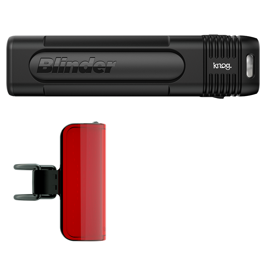 Knog Blinder Pro 900 + Cobber Med 170 Bike Light Set