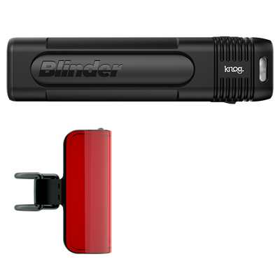 Knog Blinder Pro 900 + Cobber Med 170 Bike Light Set