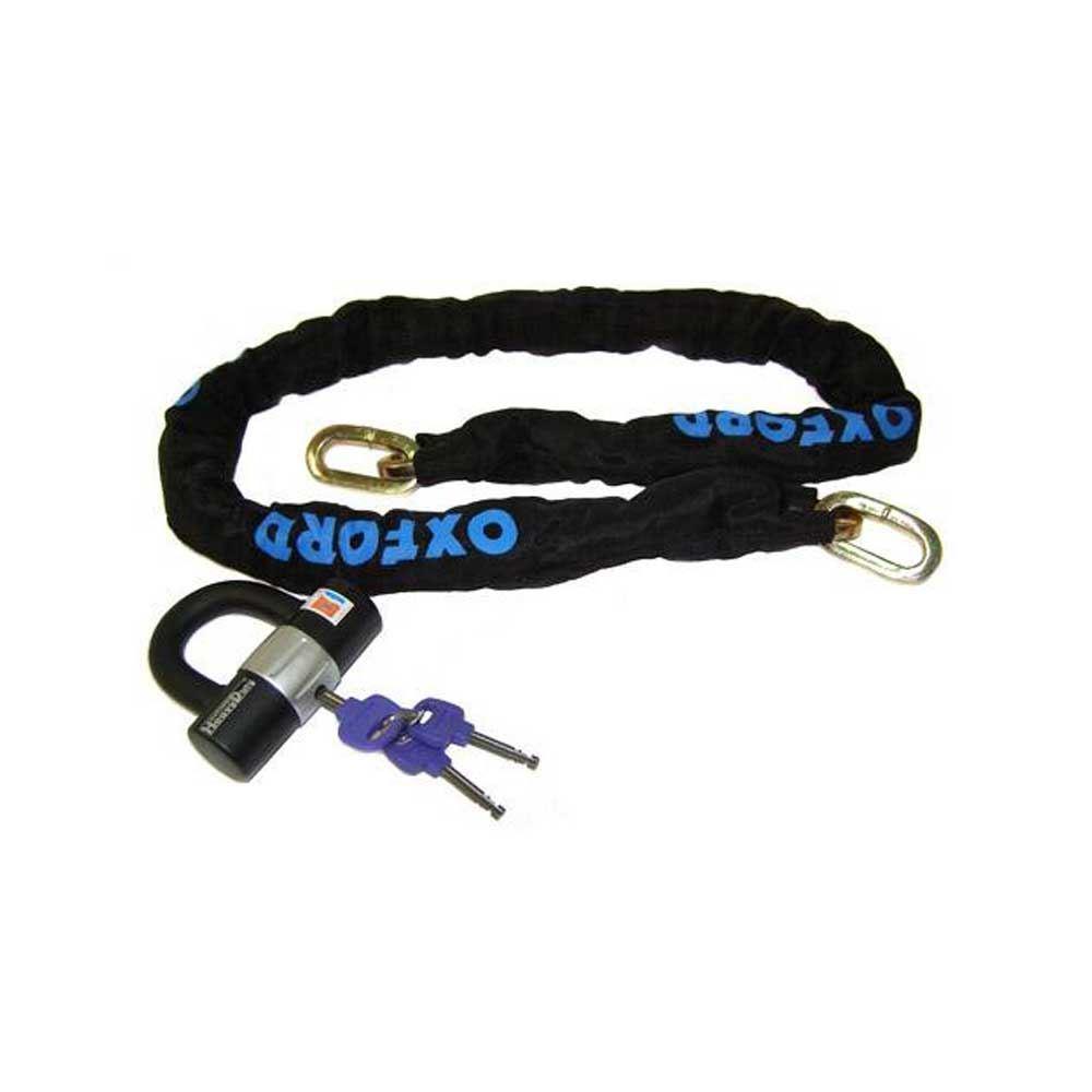 Oxford LK144 Lock and Chain - 140cm x 1cm - Sprocket & Gear