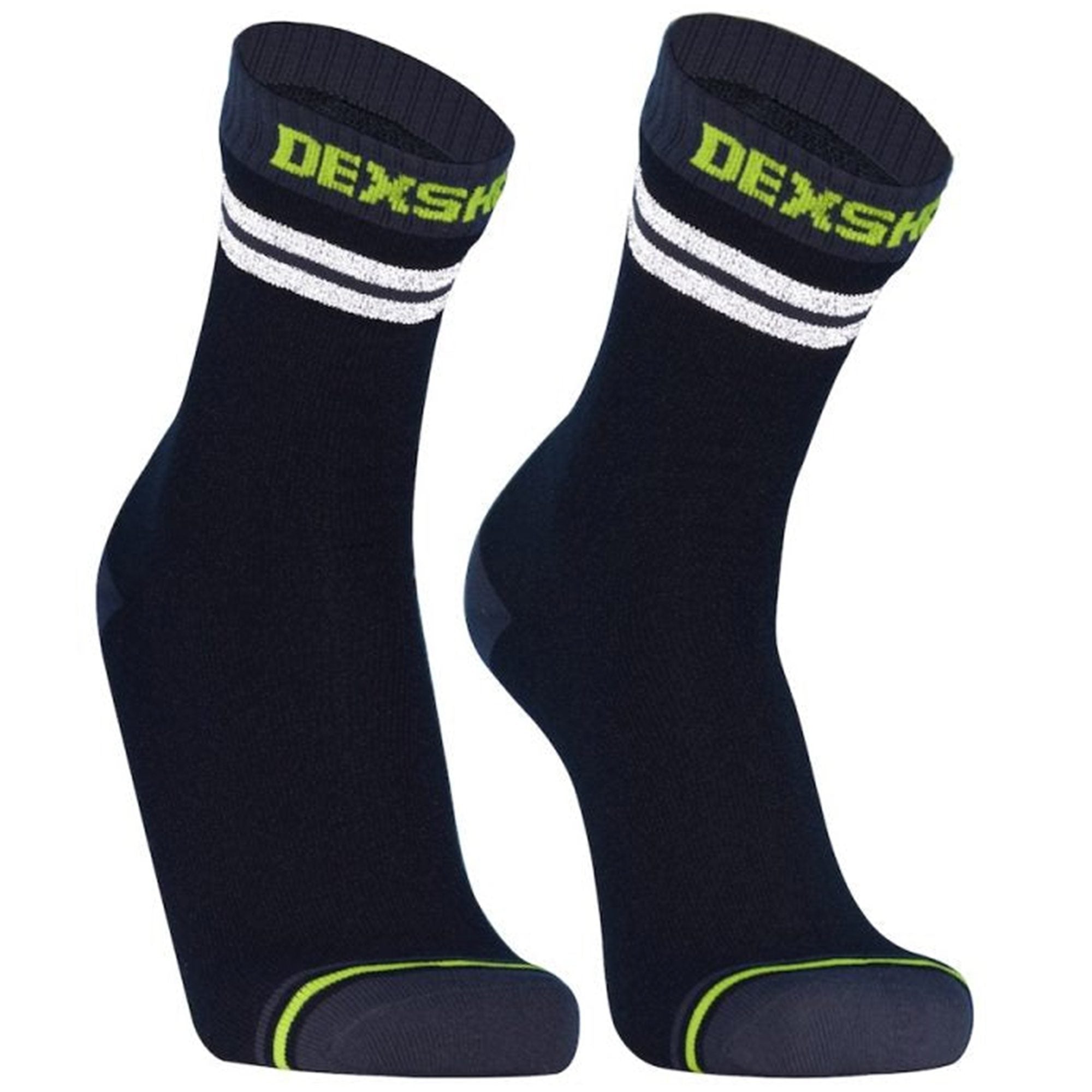 Dexshell Waterproof Pro Visibility Cycling Socks Black Grey – Sprocket ...