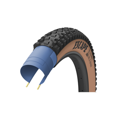 Goodyear Escape Ultimate Tubeless Mountain Bike Tyre Tan