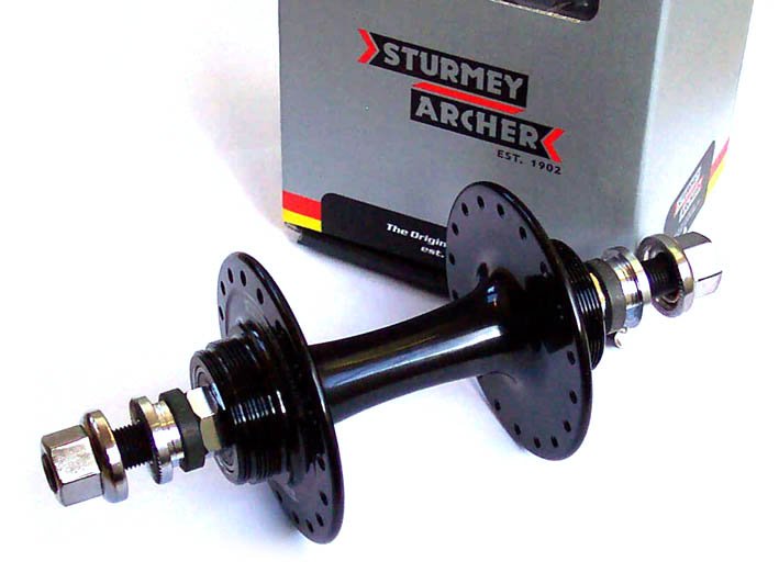 Sturmey Archer Hub HBT30 Fixed/Free 32H Black