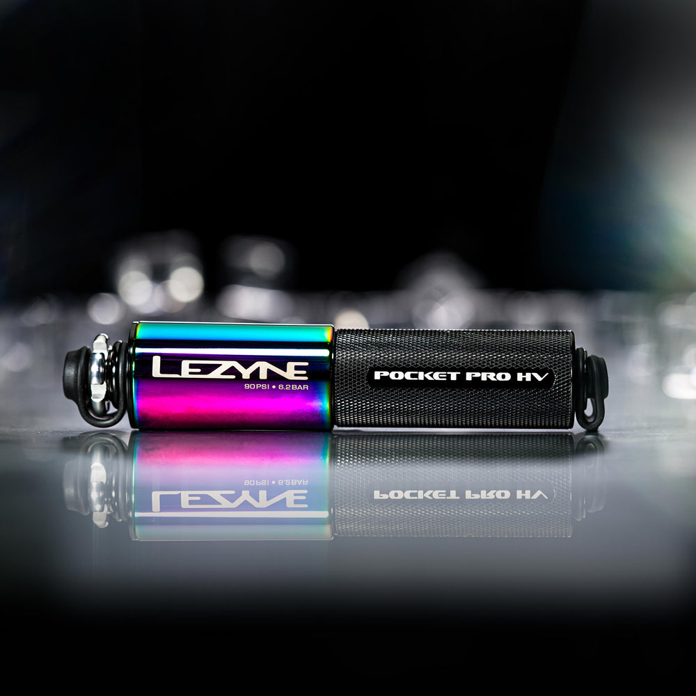 Lezyne Pocket Drive Pro HV Neo Metallic Cycle Pump