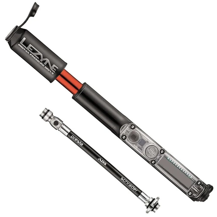 Lezyne Digital Pressure Drive Hand Cycle Pump with pressure gauge