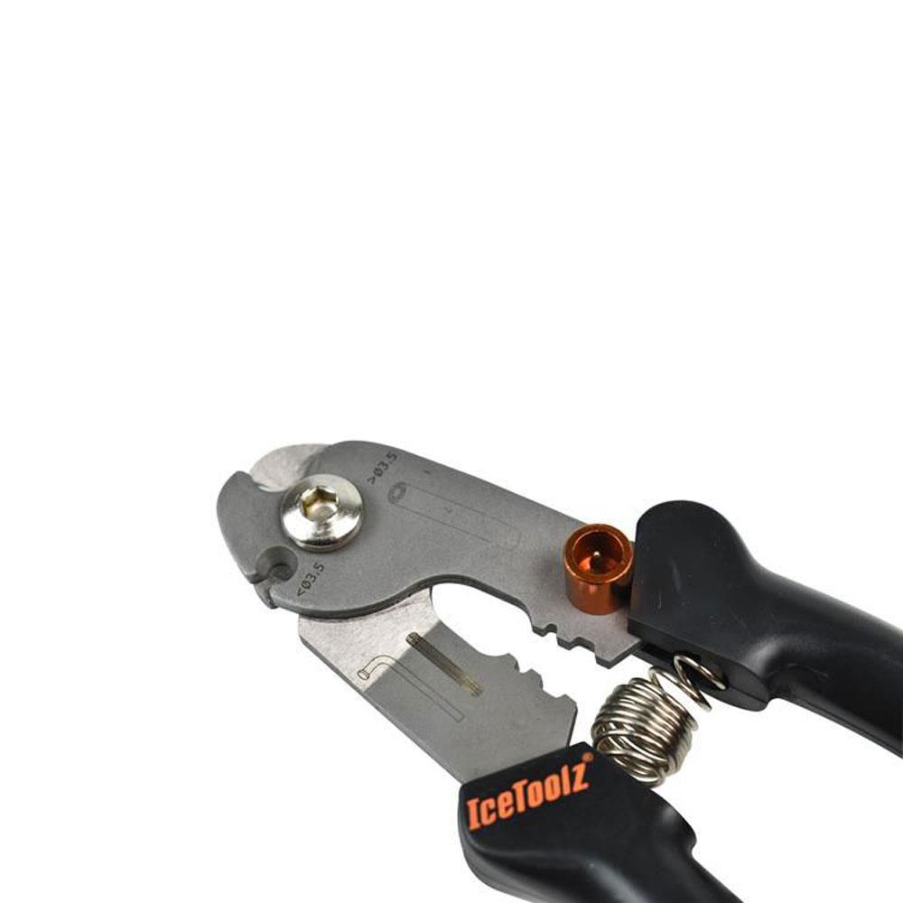 IceToolz 67A5 Pro Shop Cable + Spoke Cutter - Sprocket & Gear