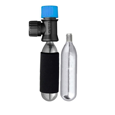 Mikrobo CO<sub>2</sub> pump with 2 x 16g gas cartridges - Sprocket & Gear