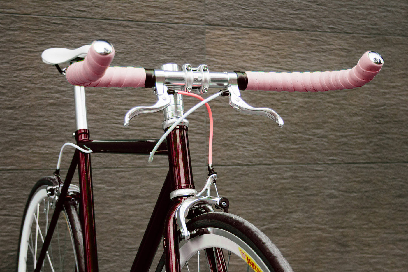 D2O Bullhorn Handlebars for Fixie/Singlespeed Bikes 440mm