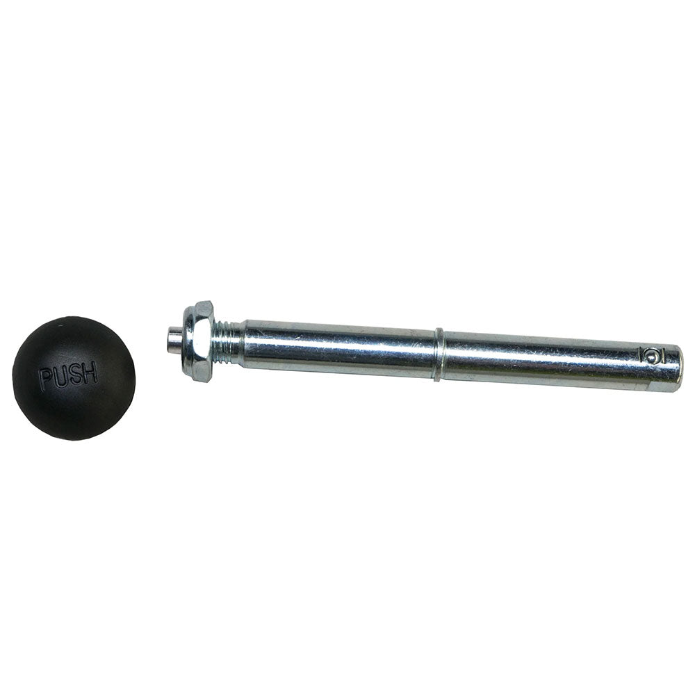 Burley Push Button Axle with Nut and Dust Cap