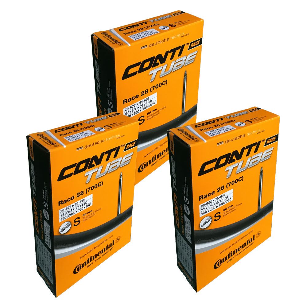Continental Race 700c 28 x 20-25 Road Bike Inner Tube 80mm
