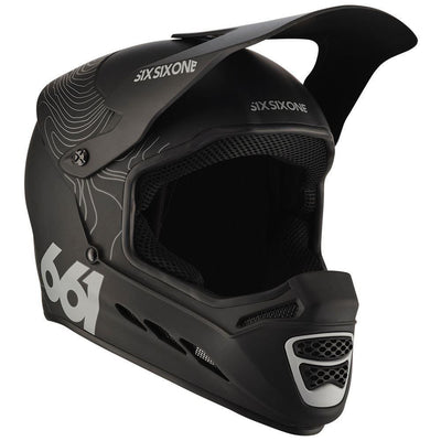 661 Reset MIPS Full Face Helmet - Contour Black - Sprocket & Gear