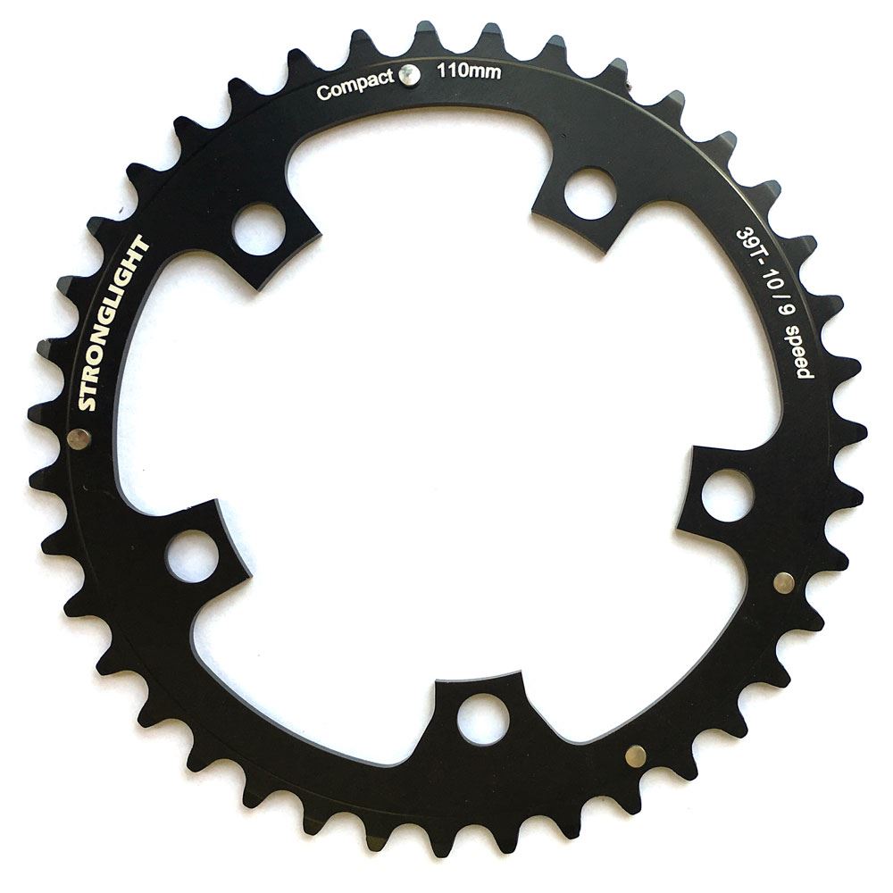 Stronglight Dural Chainring 5083 Alloy Black replacement Chain