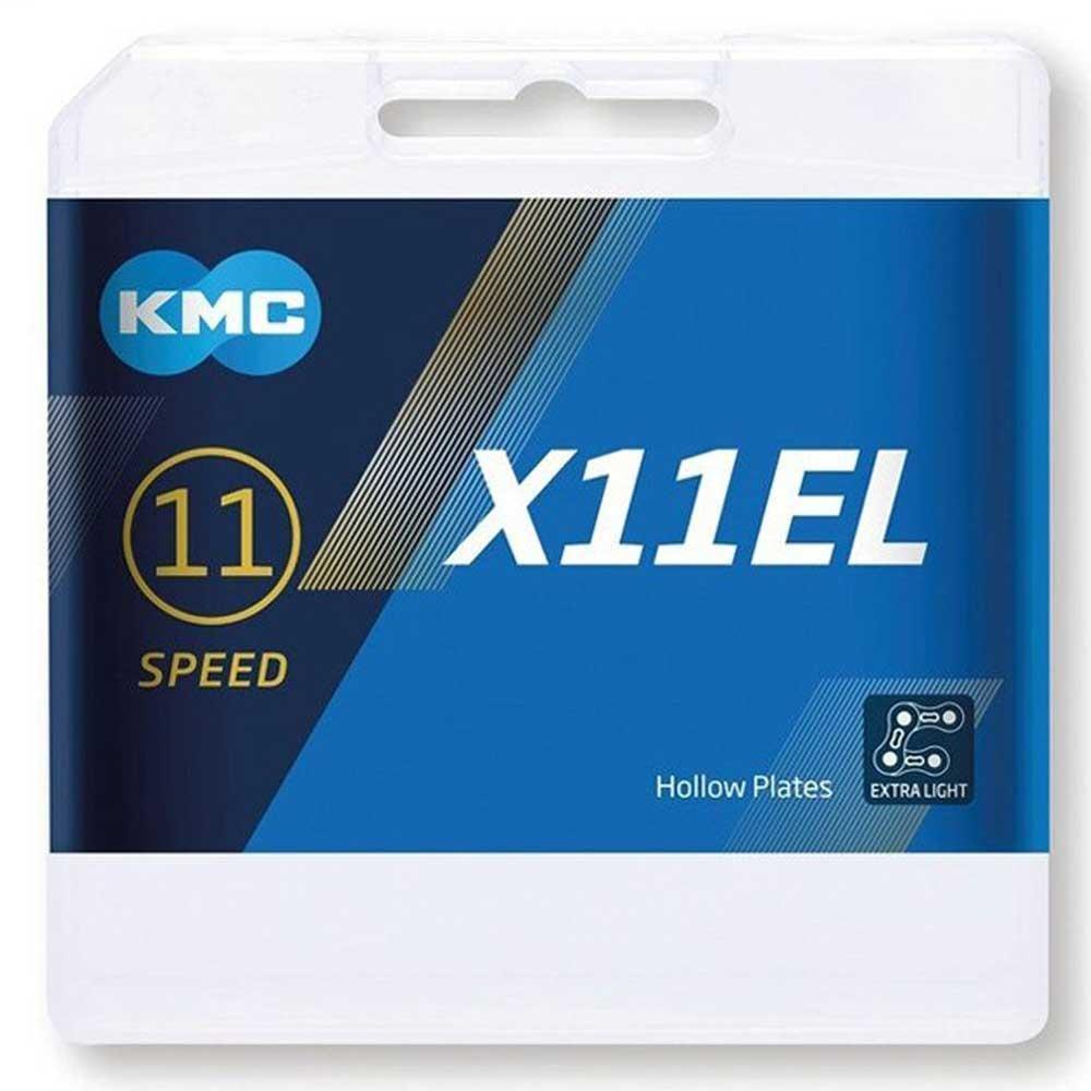 KMC X11EL 11 Speed Chain Silver 118 Link - Sprocket & Gear