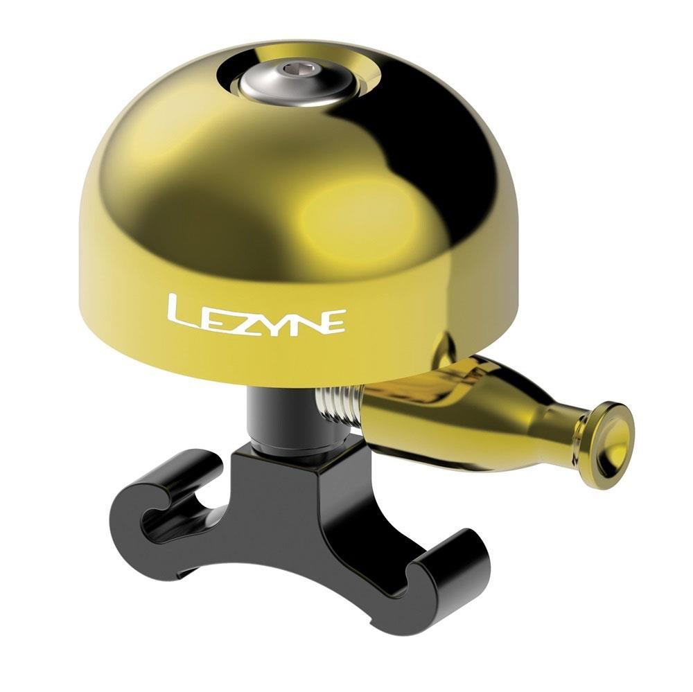 Lezyne Classic Brass Bell Black Base - Medium - Sprocket & Gear